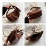 New Crossbody Bag for Women Trendy Dumpling Bag Lightweight Small Crossbody Bag Underarm Bag Casual Single Crossbody Bag