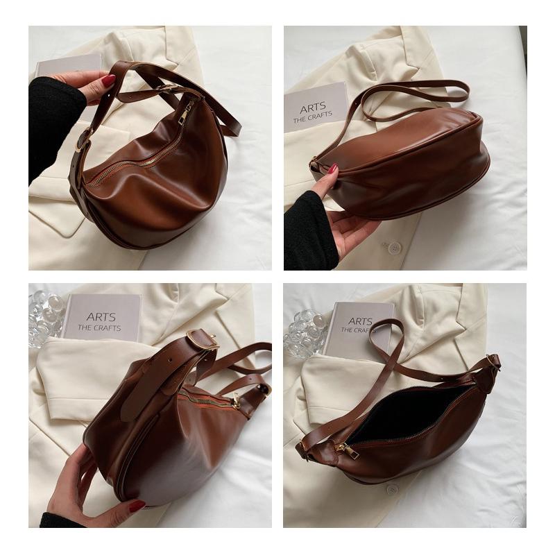 New Crossbody Bag for Women Trendy Dumpling Bag Lightweight Small Crossbody Bag Underarm Bag Casual Single Crossbody Bag