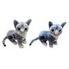 Cat Toy Doll Cartoon Home Decoration Realistic Stuffed Animal Long Tails for Family Boys Girls
