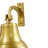 Handmade Solid Brass Ship Bell Sturdy Bracket Door Bell Wall Bell for New Home Present Coastal Beach Home Decorations