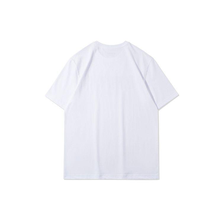 Li Ning Badfive Sports Basketball Series Casual Short Sleeve T-Shirt Men Tops Standard-White AHSR133-4