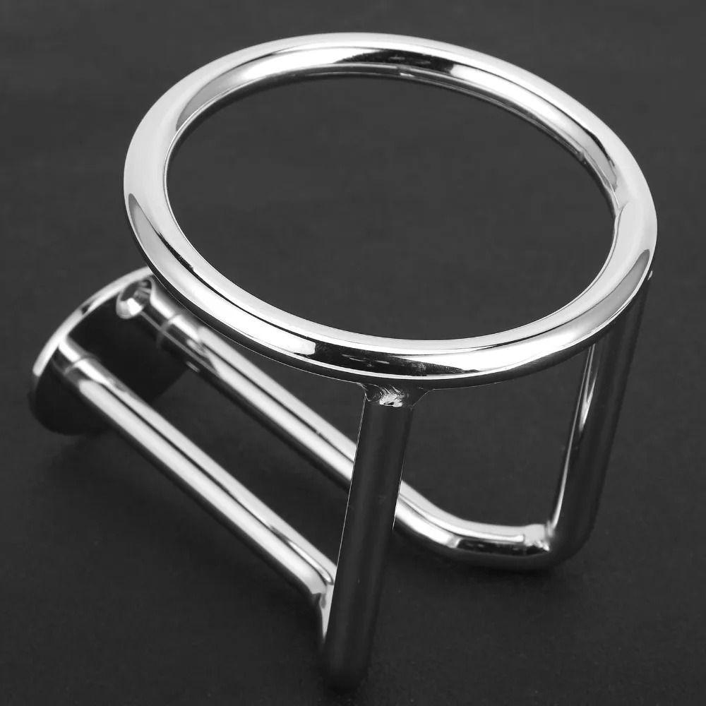 Anti-rust Boat Ring Cup Holder Mirror Polished Marine Drink Rack RV Beverage Holder Camper Van