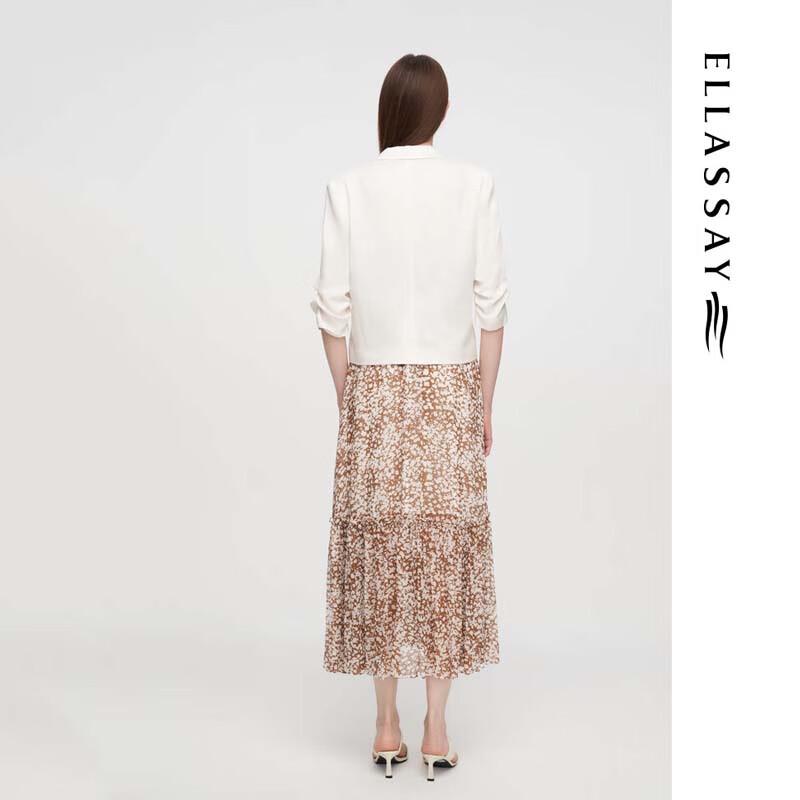 ELLASSAY Women's Elegant Seven-Sleeve Blazer