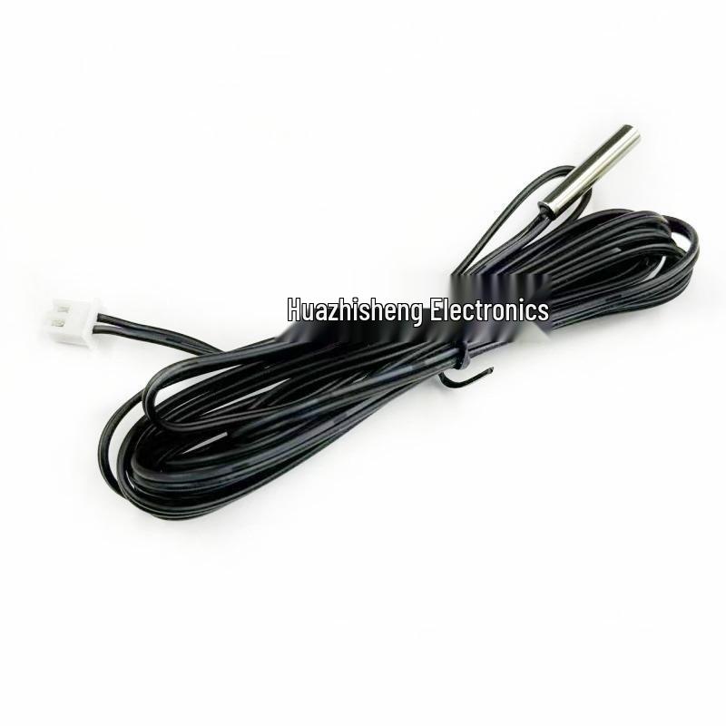 NTC Thermistor 10K Temperature Sensor, B-Value 3950, for Refrigeration & Air Conditioning, Probe Length: 1m, 2m, 3m.