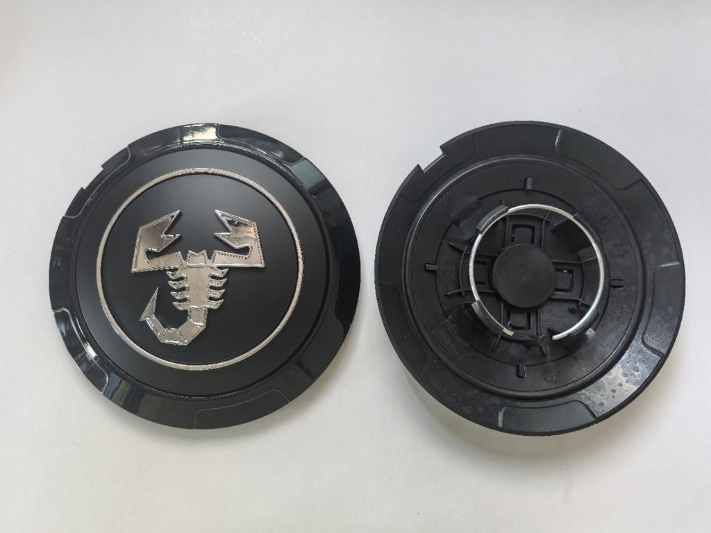 1KS 133mm Krytka náboje kola auta Samolepka emblému Příslušenství Pro Fiat Abarth 500 500C 500L 500X Tipo FR Panda Argo Freemont Viaggio