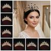Sparkling Baroque Crystal Crown Gorgeous Luxury Crystal Tiara Baroque Queen Tiaras  Wedding Bride