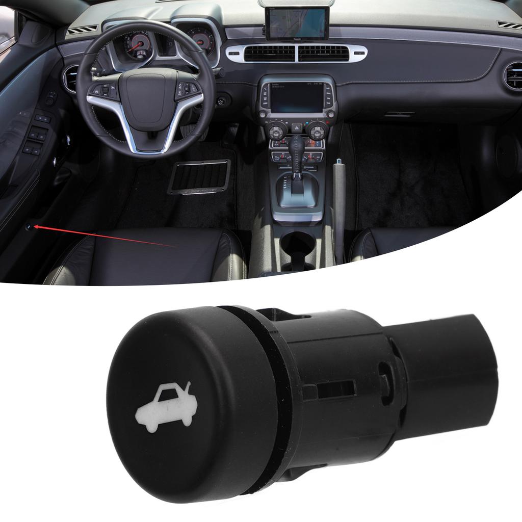Trunk Release Lock Switch Button ABS Truck Lid Release Switch Replacement for Chevrolet Camaro 2010 2011 2012 2013 2014 2015 Switches4