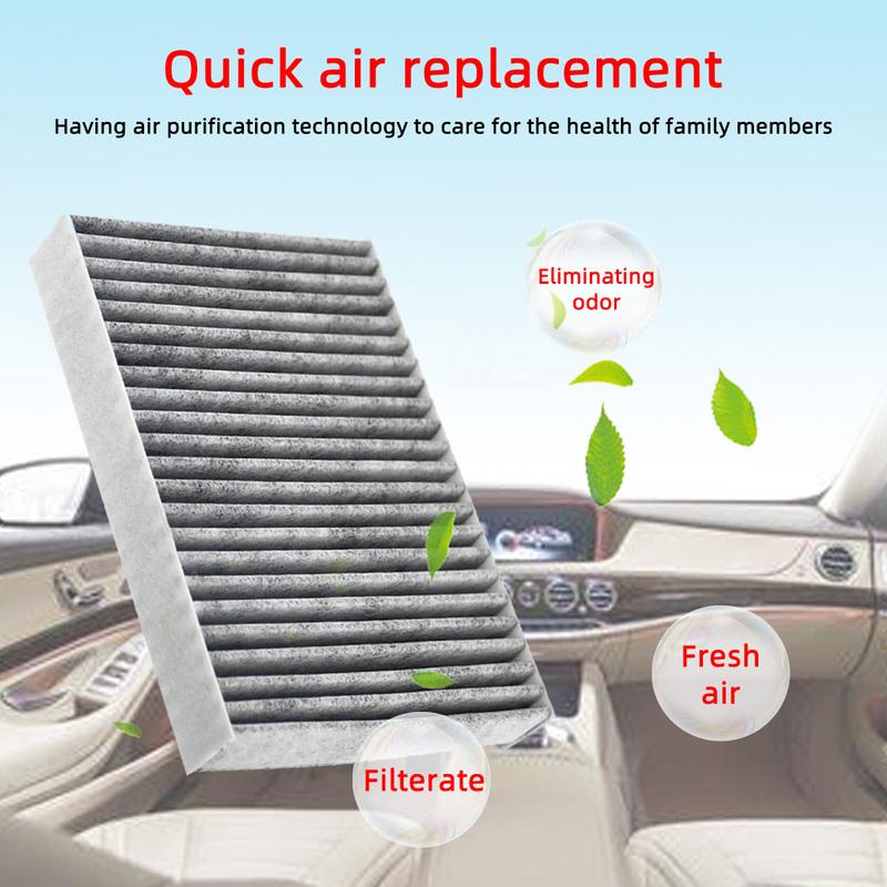 Car Cabin Air Filter for Toyota RAV4 2019-2024 Auto Filters Carbon Fiber 2019 2020 2021 2022 2023 2024