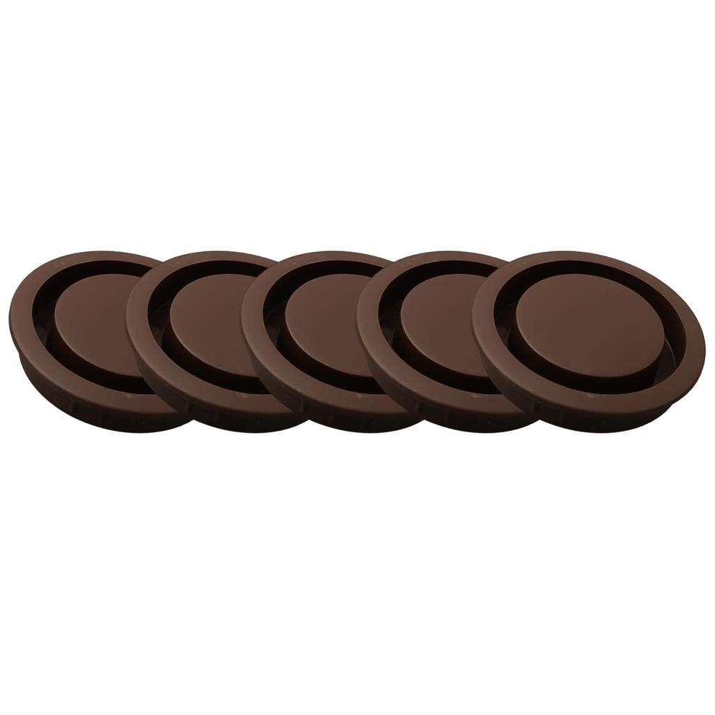 Cabinet Vents ABS Plastic Air Vent Decor Grey/Black/Brown/White