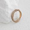 Graf Möbius Ring Voll Diamanten Verdrehter Blume Partnerring Einfacher Temperamentring