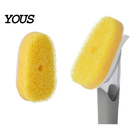 Easy Push Replacement Sponges Sponge Head, High Density Non Scratch Scrubbing Pad, Shoe Store Cleaning Supplies To Replace Durable Tool for
