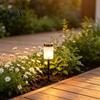 Memorial Remembrance Light Solar Powered for Cemetery Graves, IPX4 Waterproof Lamp with Graves Lights Stake, Decoration Outdoor Garden Lawn