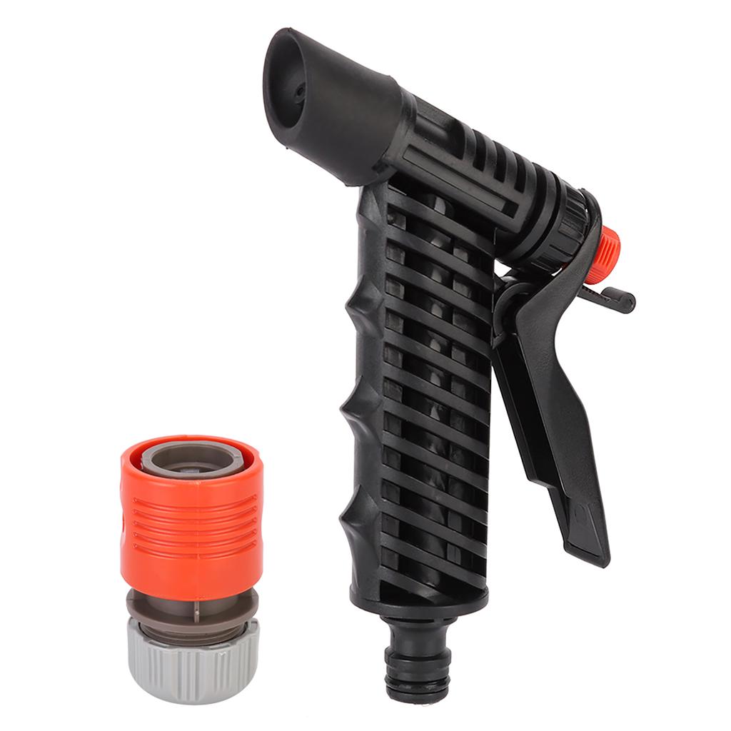 Dual Modes Garden Hose Water Pressure Spray Nozzle Sprinkler Head Black