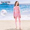 Disney Kids' Long Sleeve Split Swimsuit