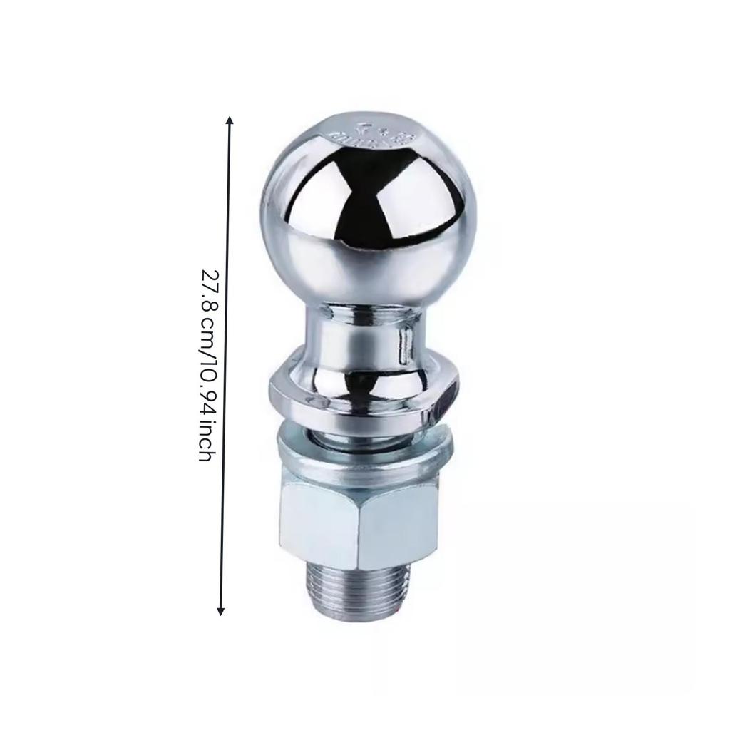 Trailer Hitch Ball Chrome Polished
