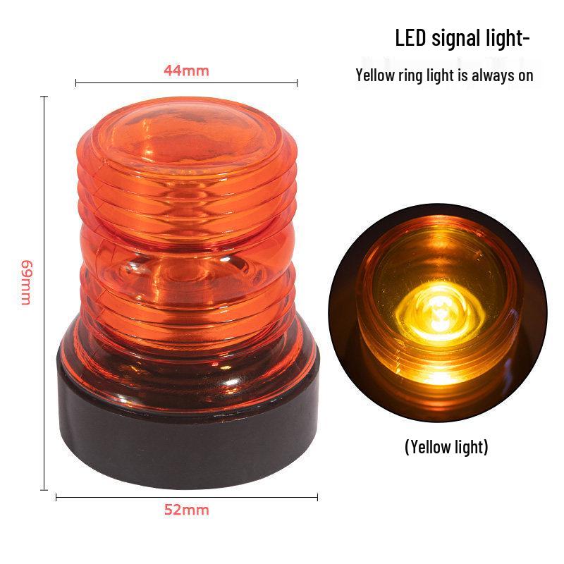 

Marine LED Yacht Stern & Side Indicator Light, 360° White Ring, 12-24V