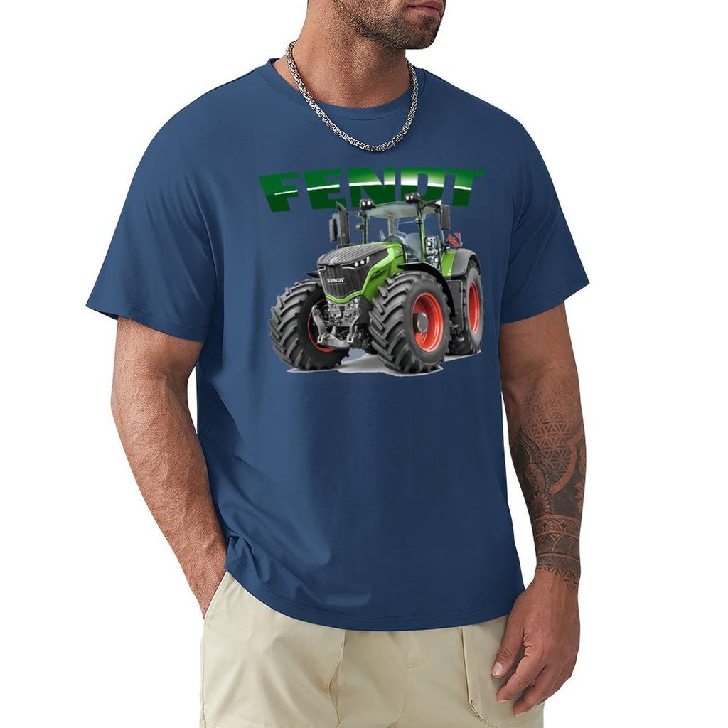 Unisex t-shirts merk zomer t-shirt Fendt GerUnisex Tractoren T-shirt humor t-shirt t-shirt Tshirt korte ronde hals t-shirts voor Unisex