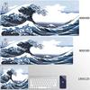 Personalized Art Gaming Mouse Pad Gamer Large Mouse Mat Great Wave Big Mouse Pads Pc Computer Mousepad XXL Laptop HD Desk Mats