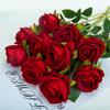 5pcs 10 Colors Simulated Rose DIY Party Decoration Artificial Flowers New Small Rose  Home Decor