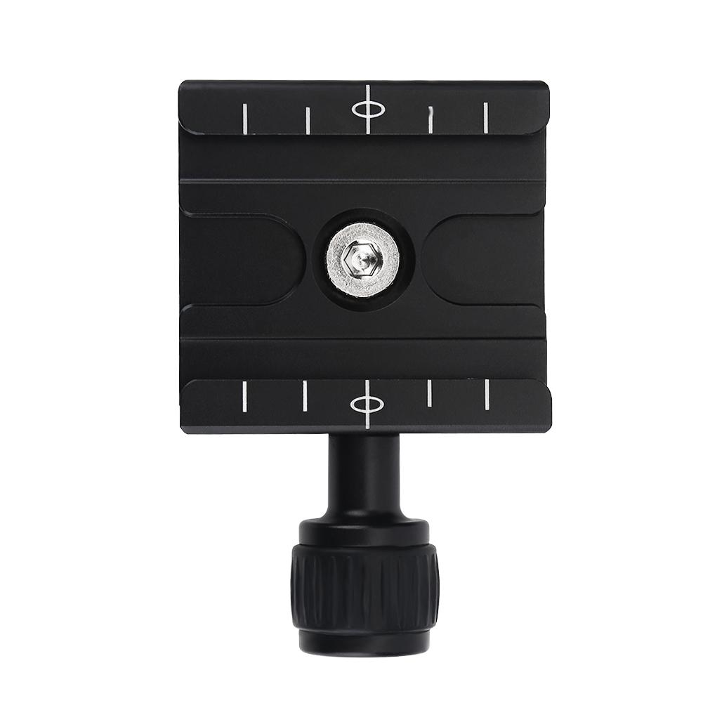 Metal Clamp Quick Release Plate For Arca SWISS RRS BENRO Tripod Ball Head LJ