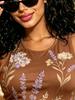 Women's Elegant Lavender Floral Sleeveless Bodycon Mini Dress, High Waist Slim Fit Casual and Party Wear