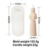 10.7*5.5cm Candle Mold Hug Baby Mother Candle Mold Silicone