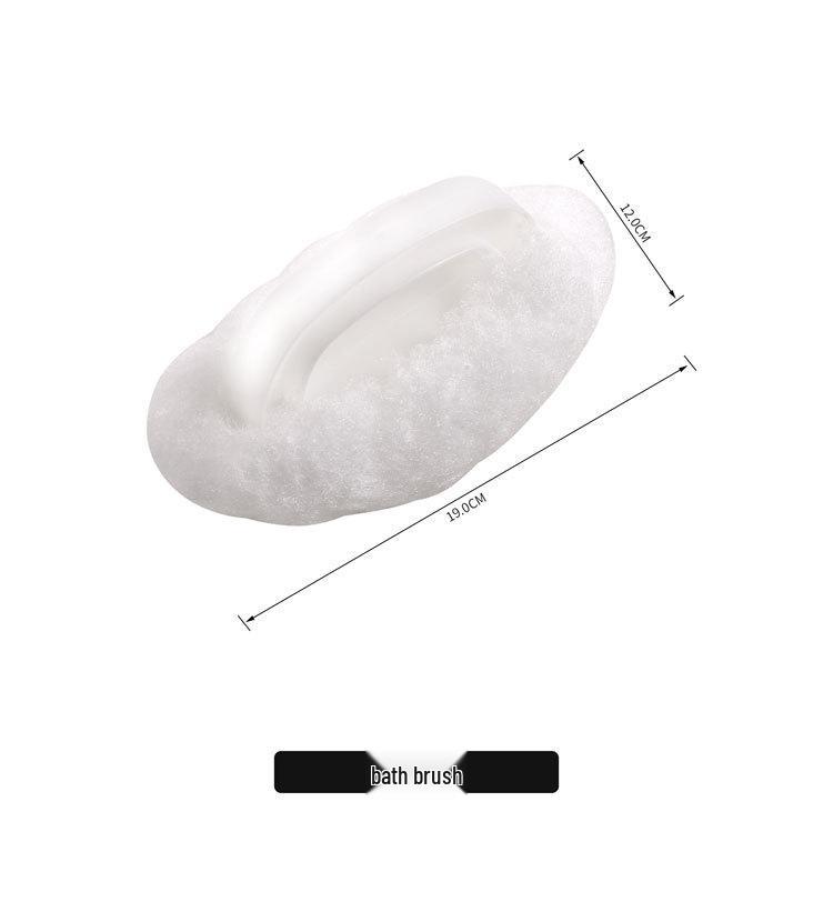 Durable Soft Bristle Toilet & Bathtub Brush with Cup for Guesthouse and Household Cleaning