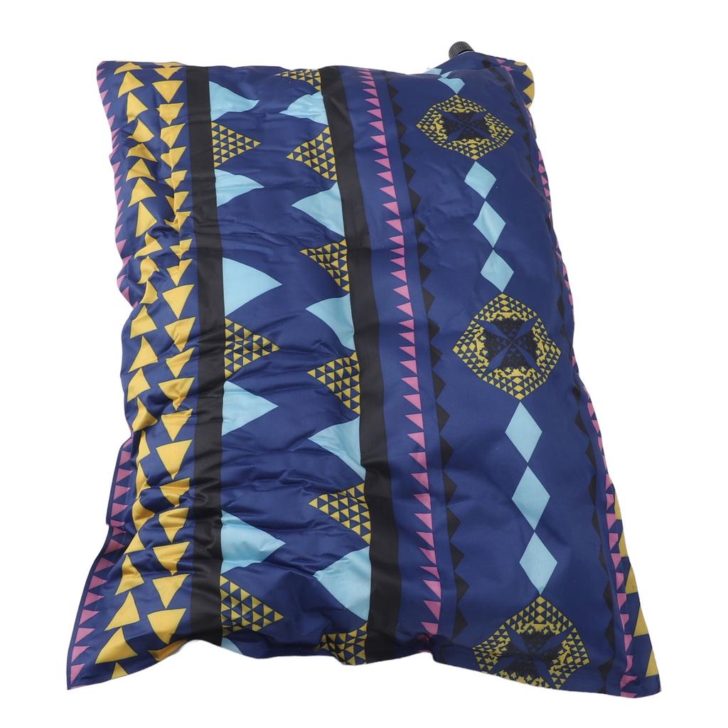 Inflatable Camping Pillow PVC Compressible Lightweight Colorful Automatic Inflatable Pillow for Trav