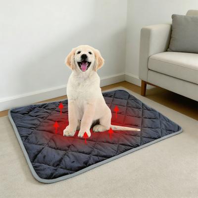 Almofada Autaquecida para Gatos Não Aquece Animal de Estimação Dormindo Elétrica Auto Cães E Tapete Antiderrapante Lavável
