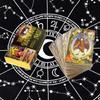 Jeu de société de divination Terre d'Ombre Mystérieuse Cartes de Tarot Édition Complète Anglaise