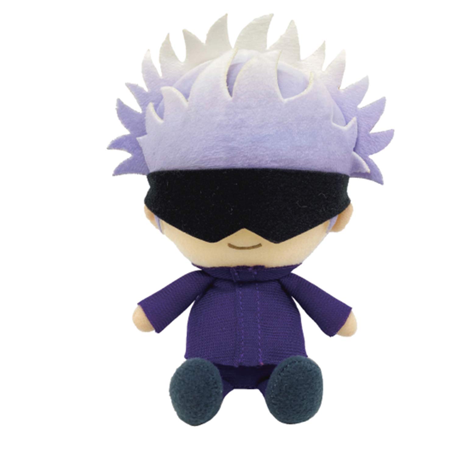 

Плюшевая игрушка чиби Jujutsu Kaisen Юдзи Итадори Мэгуми Фусигуро Нобара Кугисаки Сатору Годзё Маки Дзэнин Тогэ Инумаки Панда Нанами Кэнто Гэто Сугуру фиолетовый