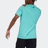 Adidas 3D Logo Print Crew Neck Short Sleeve T-Shirt Men Tops Acid-Green GP0967