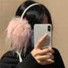 Furry Earmuffs Headwear Stay Warm and Trendy Long Haired Oversized Ear Warmer