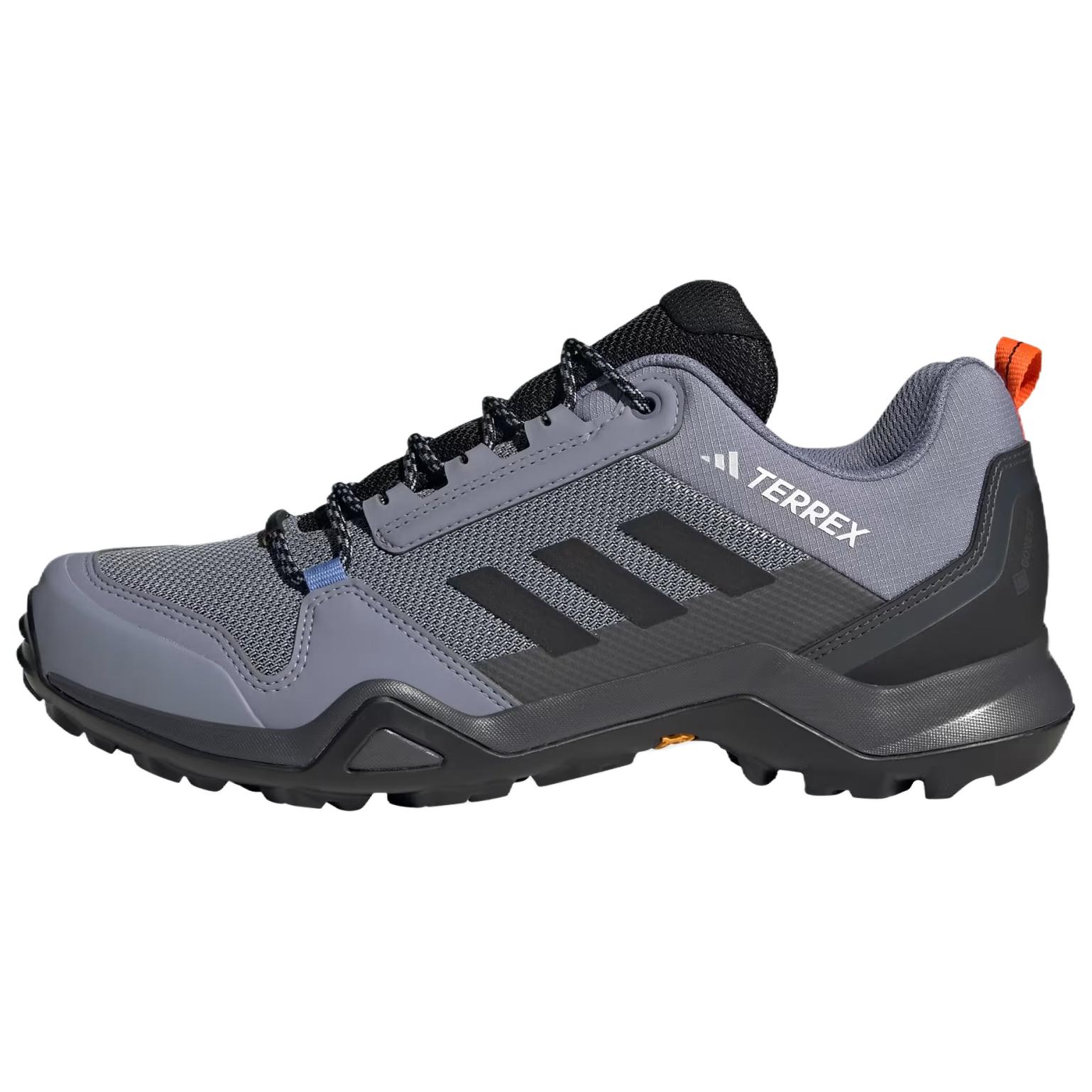 adidas Terrex AX3 GORE-TEX  Silver Violet Core Black Blue Fusion  Men s Hiking Shoes HP8597 42.5