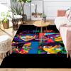 1Pc Gorillaz Artwork Collage Rug, Office Carpet Indoor Outdoor Doormat, Non-Slip Soft, Living Room, Christmas Halloween Gift M929460