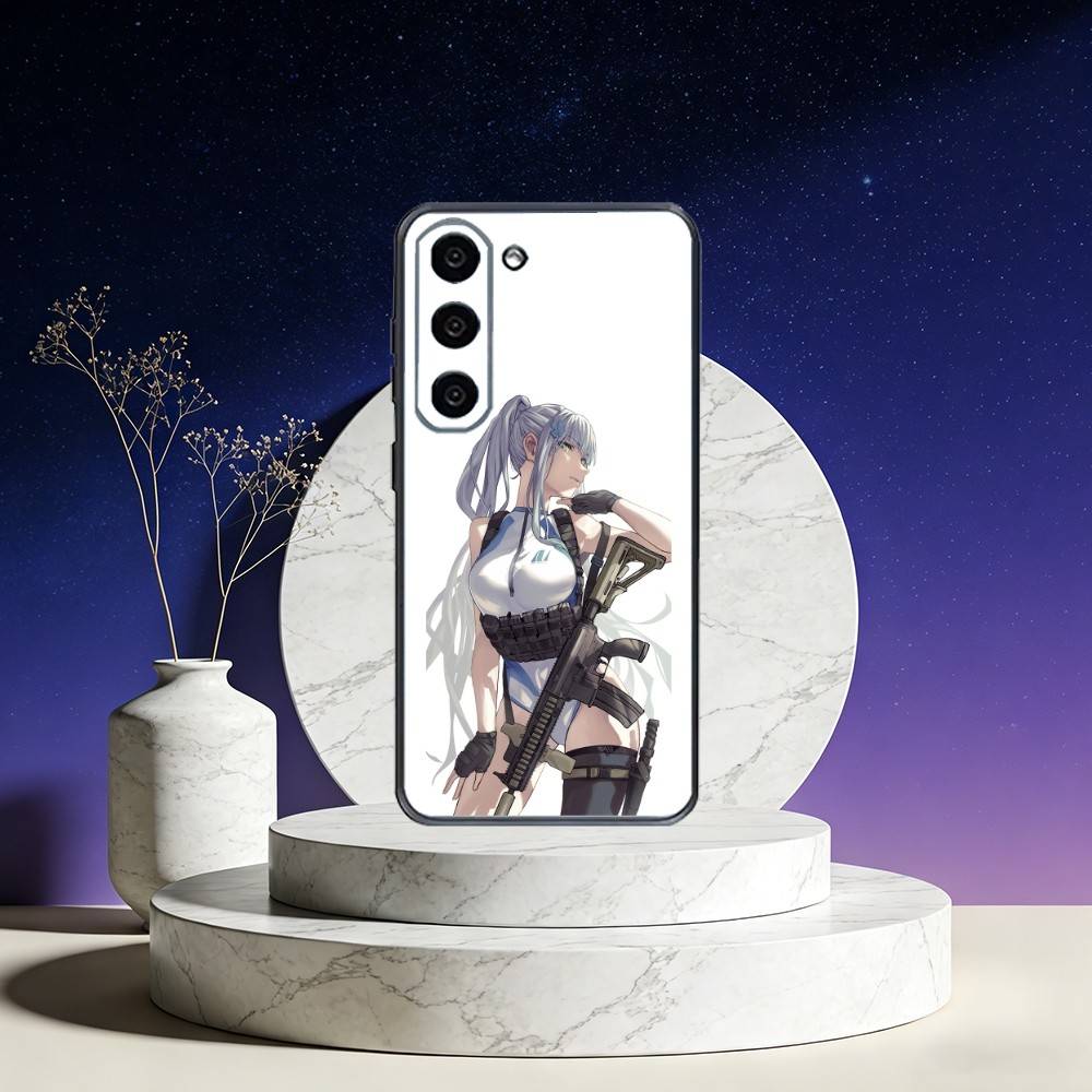 

Guns HK-416 Phone Case For Samsung Galaxy A73,A72,A71,A70,A53,A52,A51,Others Soft Black Cover Samsung a71 5g
