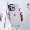 Transparente Harte Acryl Handyhülle Für iPhone 14 15 Pro Max Stoßfeste Hülle Funda iPhone 11 12 13 Pro Silikonrahmen Rückseite