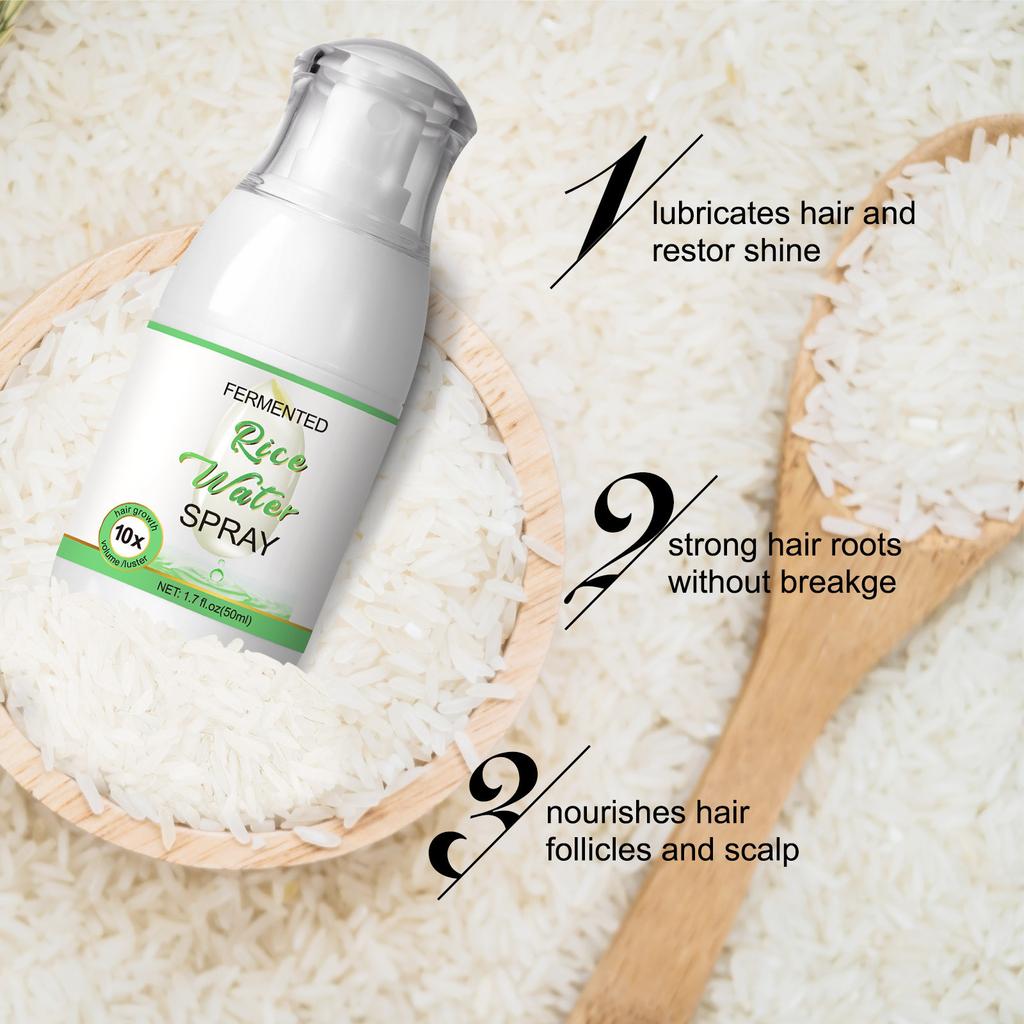 Rice Serum Spray 50ml Improves Thin Hair Moisturizes The Scalp Smoothes Hair And Improves Dry Hair