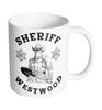 Mug Cup Polymer Unbreakable 340ML - HUNT Sheriff Westwood Logo
