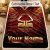 Flannel BlanketNottingham Forest FC Custom Name Text Personalized Soft Warm Throw Blanket Home Decor Gift