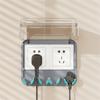 Easy Install Waterproof Socket Cover Protection Kitchen Bathroom Protector Socket Plate Guard Creative Home Decor