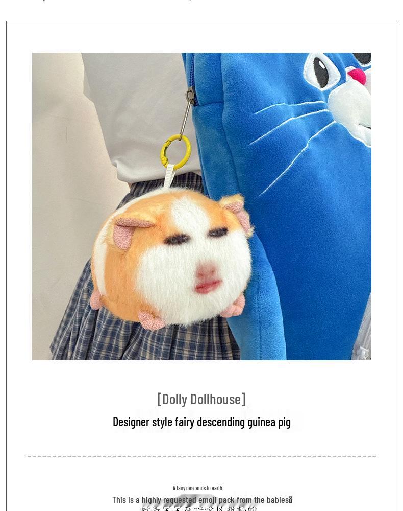 Fairy Descending Guinea Pig Voice Pack: Pig Girl Plush Pendant Doll