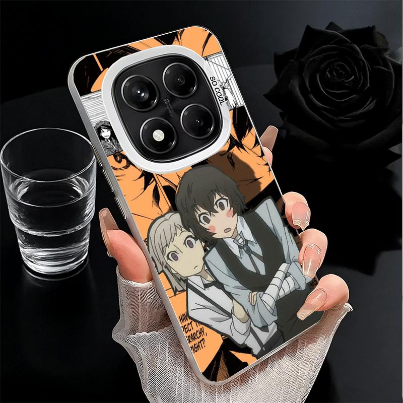 Bungo Stray Dogs Manga Soft Phone Case for Xiaomi Redmi Note 13 14 15 Pro Plus 12S 12 11S 11 11T 10S 10 Shockproof Cover Back Sh