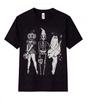 Halloween Spooky Girl Squad T Shirt Vintage Skeleton Ghost Pumpkin Retro Fall