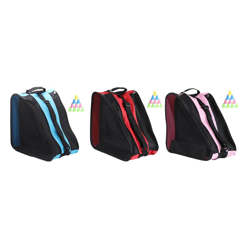 Practical Wear Resistant Inline Skate Carrier Blue