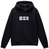 Napapijri Mens Box Logo Cotton Loose Fit Hoodie