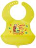 Skater Silicone Bib Mealtime 26 X Curious George Children's Apron, 35cm, Design, SBEP1-A