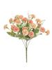 20-Branch Simulated Carnations Artificial Flowers Tassels Silk Plastic Realistic Carnation for Bouquet Home Decor