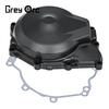 Motorcycle Left Engine Stator Cover Crankcase W/ Gasket For Yamaha YZF R6 2006-2022 YZF-R6 Crankcase Cover