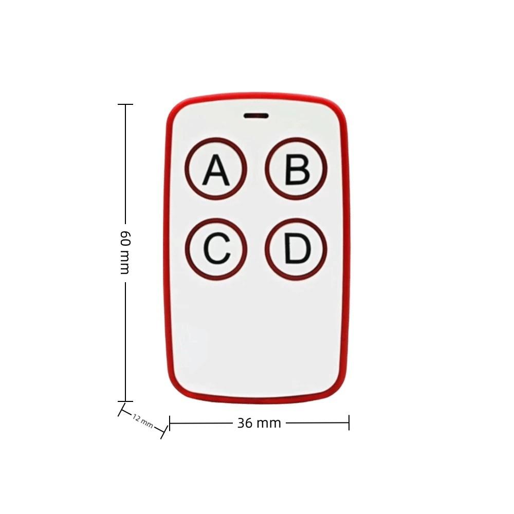 Electric Remote Control Duplicator 433MHz Garage Remote Controller Gate Control